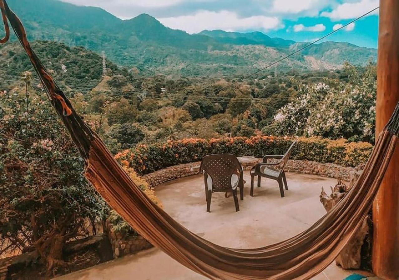 Moon Wind Tayrona Hostel El Zaino Dış mekan fotoğraf